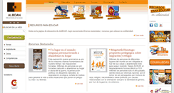 Desktop Screenshot of educacion.alboan.org